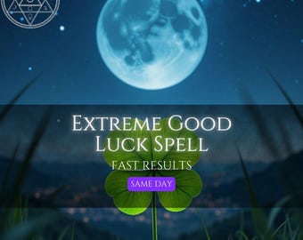 Extreme Good Luck Spell | Powerful Fortune & Luck Ritual | Success, Opportunity  Abundance Manifestation | Lucky Energy