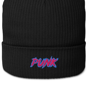 Punk Beanie. 6 Basisfarben zur Auswahl.