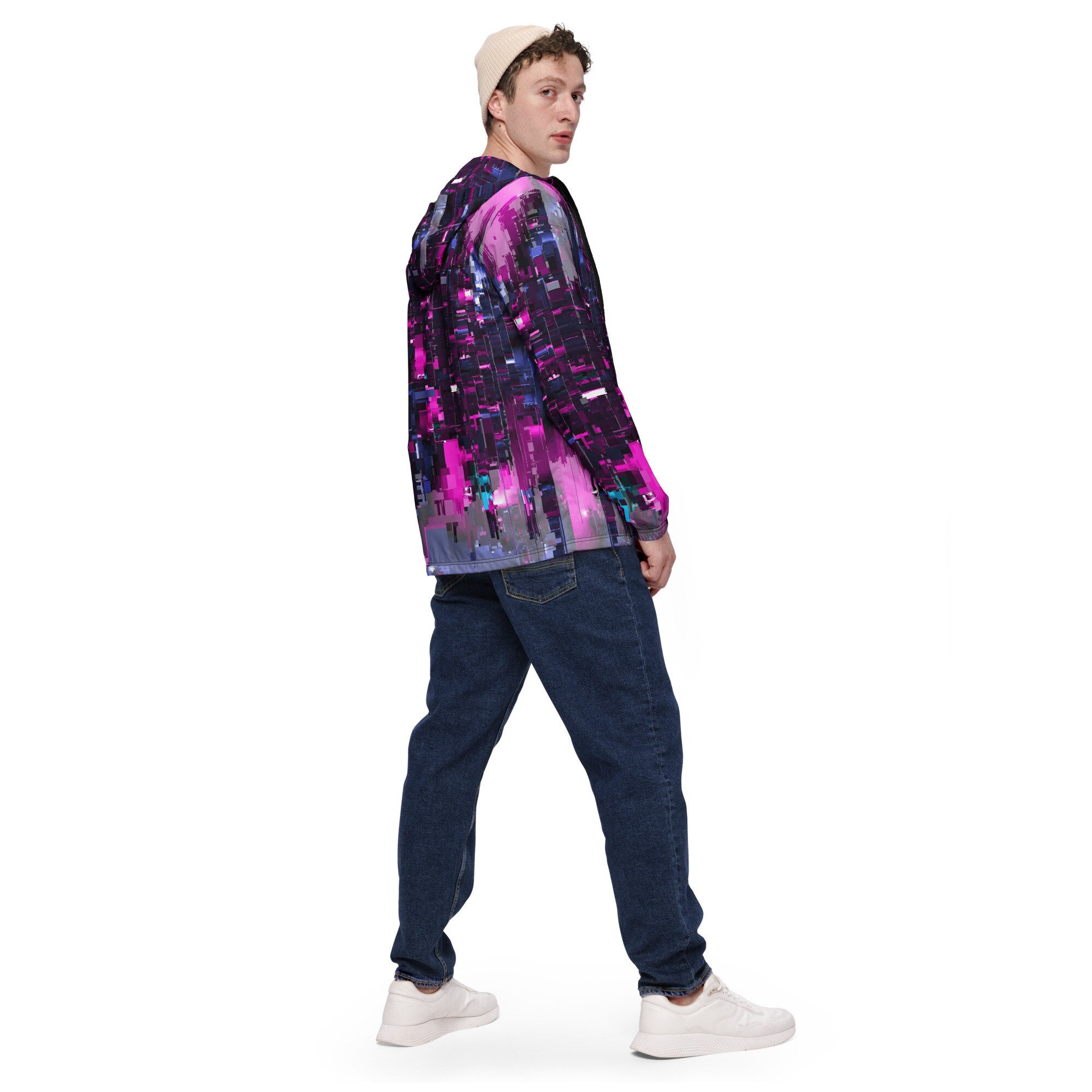 Cyberpunk Zipped Windbreaker - Etsy Cyberpunk Zipped Windbreaker - Etsy
