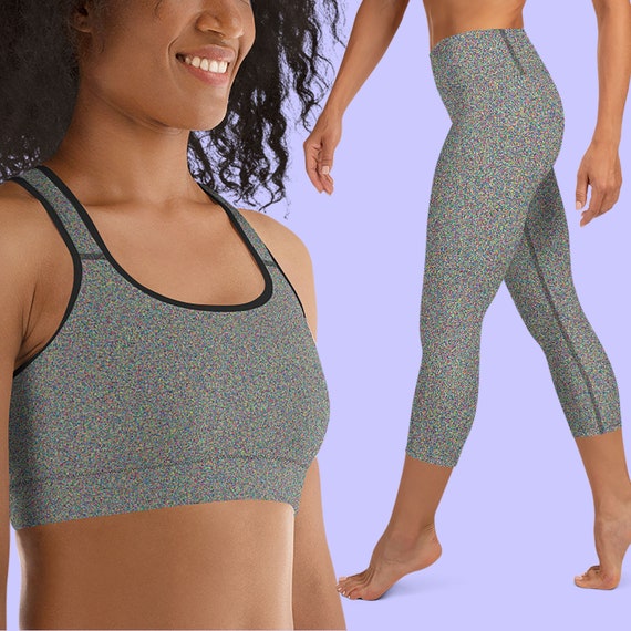 gym sports bra and leggings set