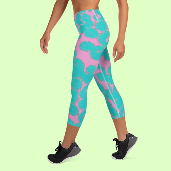 colourful yoga pants