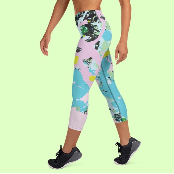 colourful yoga leggings