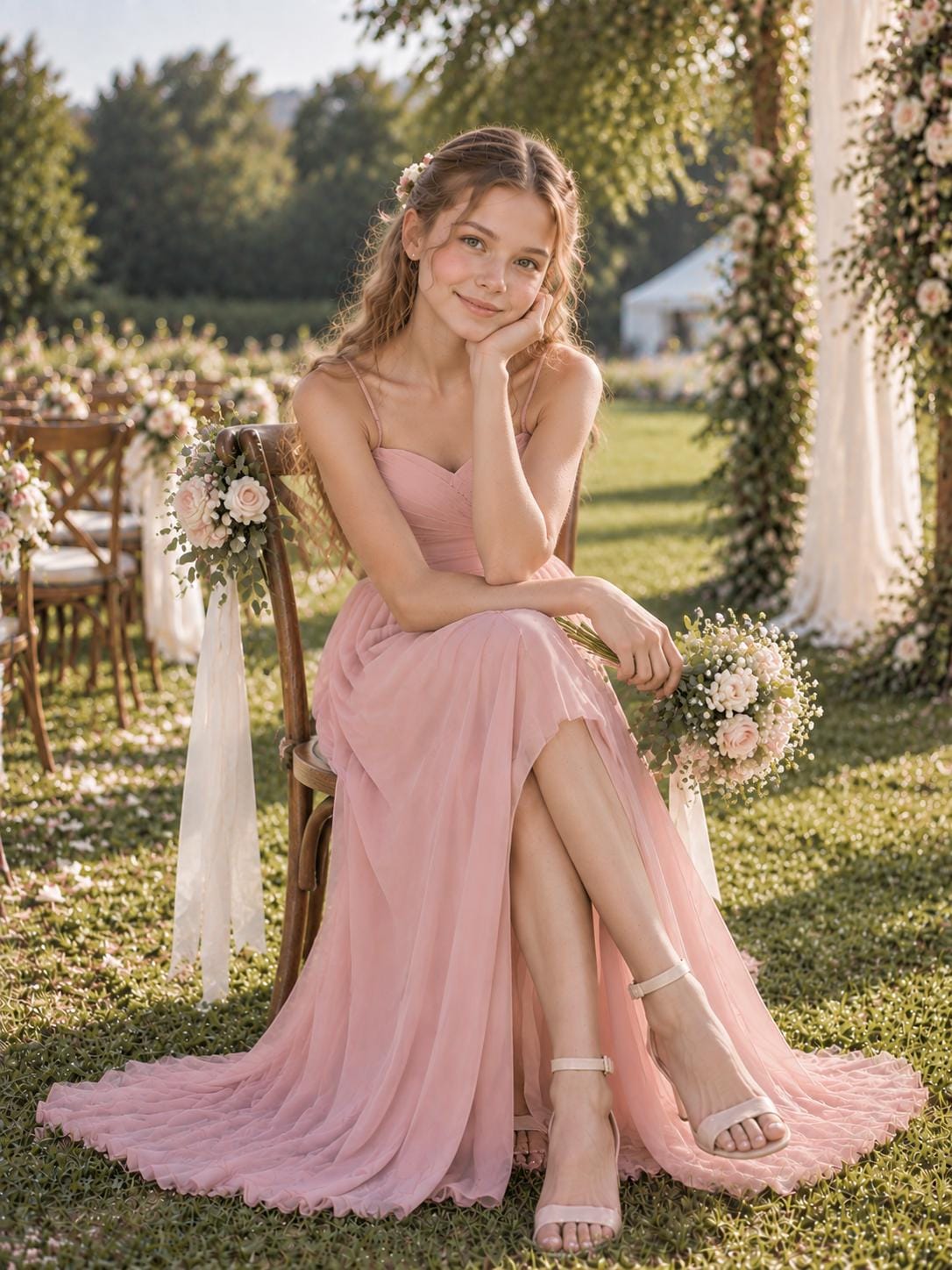 etsy bridesmaid dress Handmade satin bridesmaid dresses