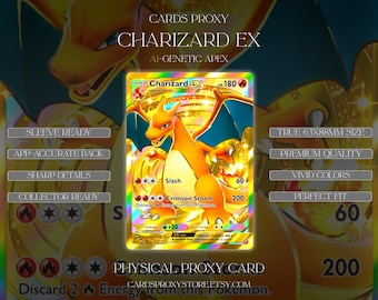 リザードン ex クラウン レア ゴールド ホログラフィック ポケモン TCG