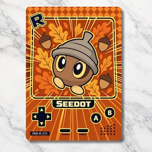 Seedot Proxy Card | Retro Game Boy Design | Custom  TCG Full Art