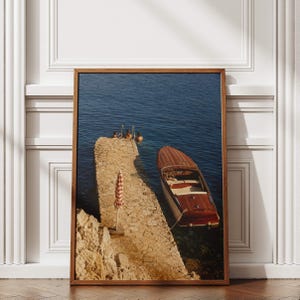 Italian Boats Poster Art - Etsy