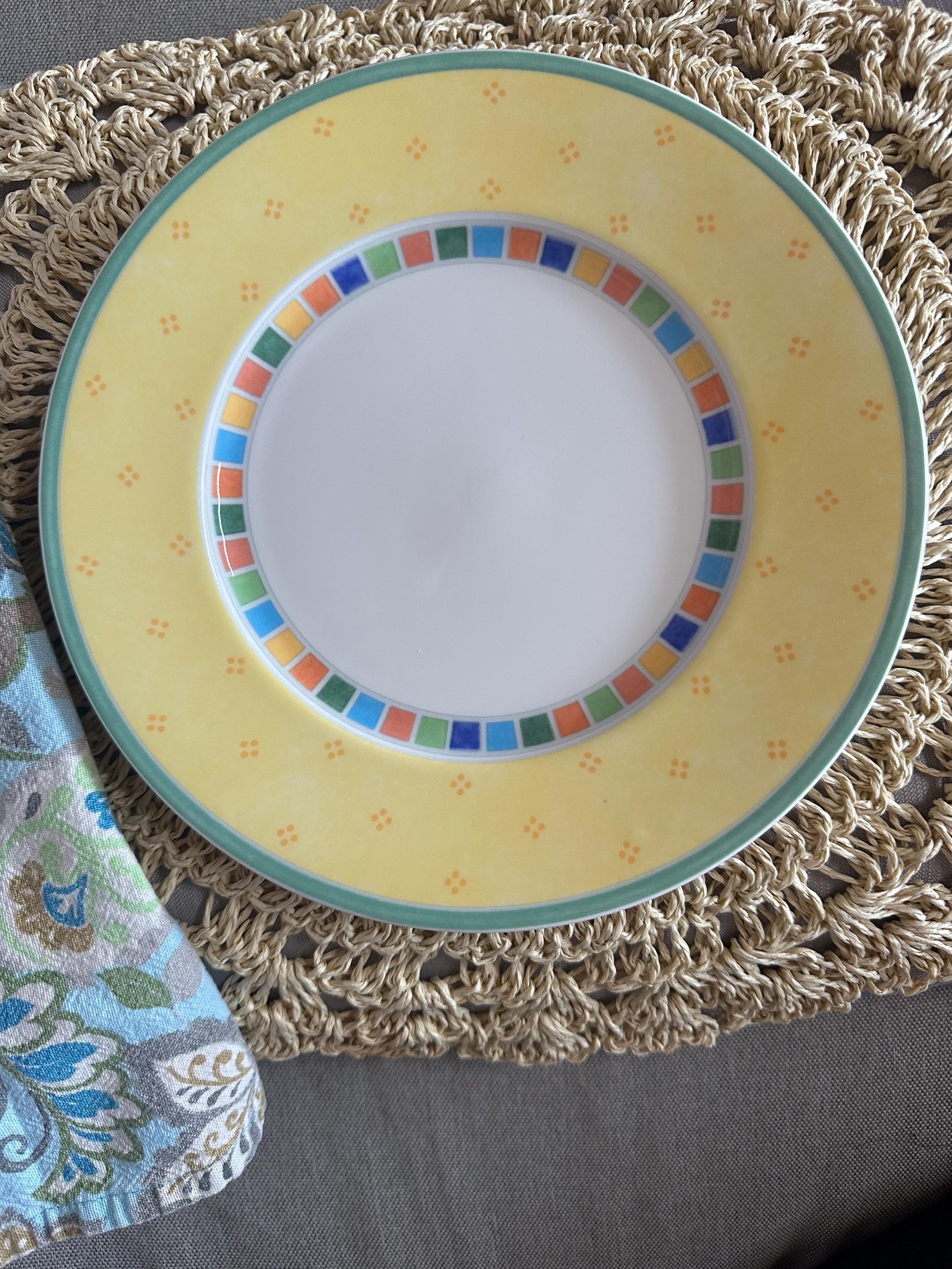 ビレロイ&ボッホ　ビレロイボッホ ツイストアレアリモーネ　プレート Villeroy Boch Twist Alea Limone - Etsy