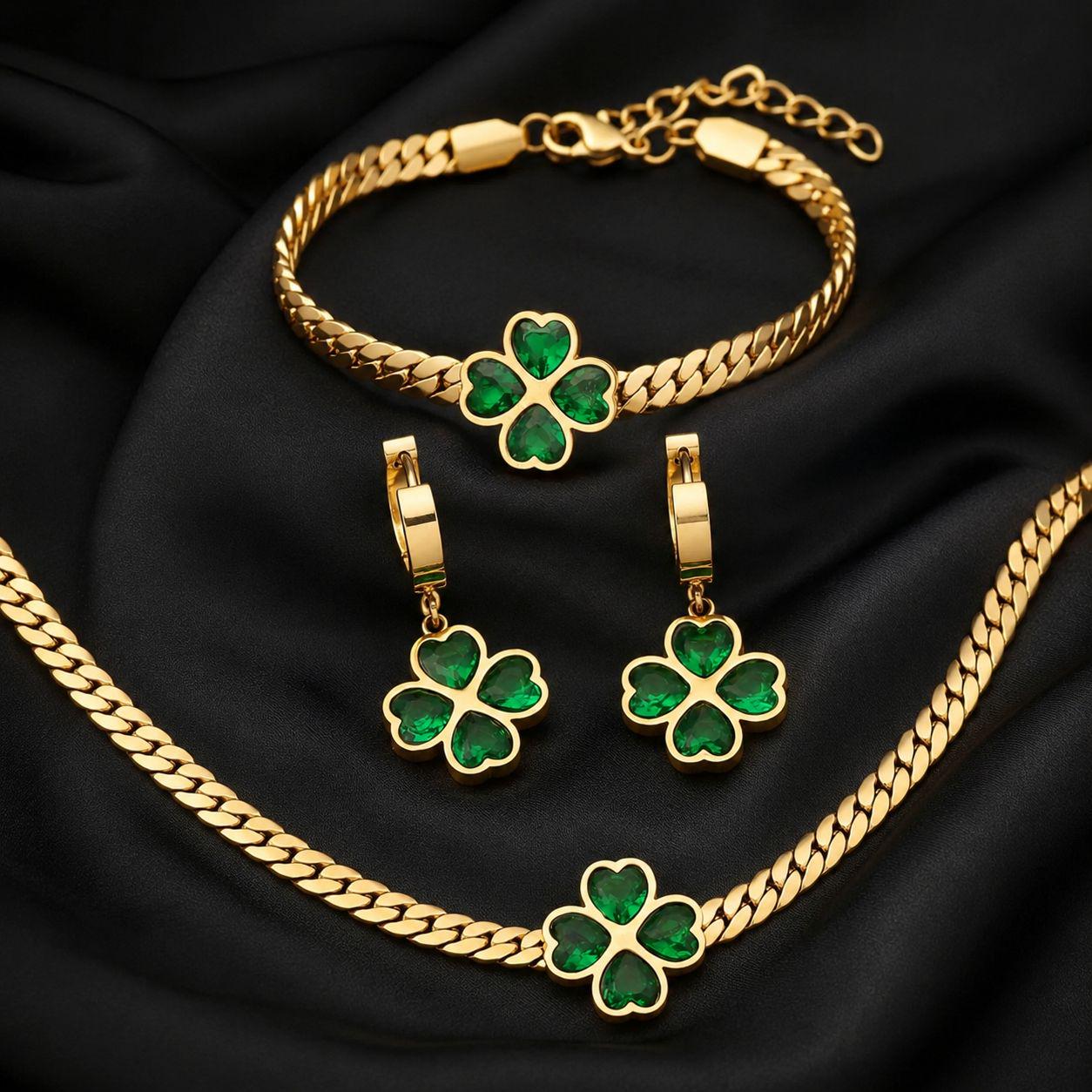 Clover jewelry - Etsy 日本