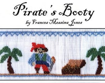 Pirates' Booty Smocking Plate/Design by Frances Messina Jones
