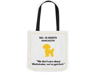 Team Axel nr. 10 Noord-Manchester hoofdkantoor | Canvas draagtas