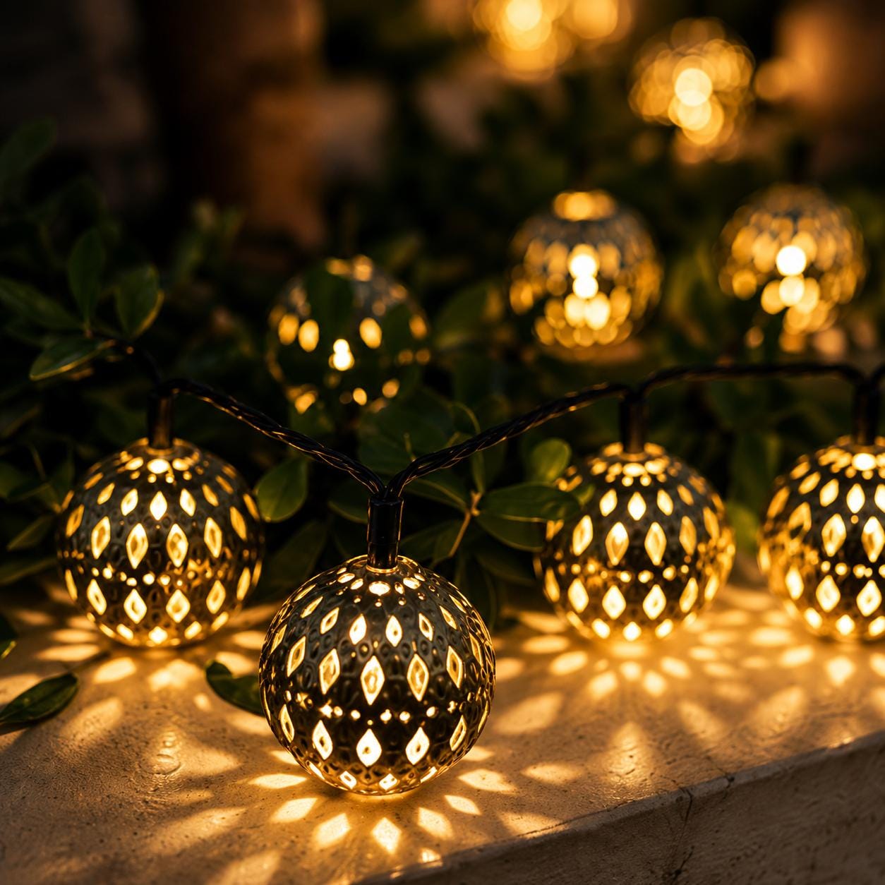 Marokkanische lichterkette