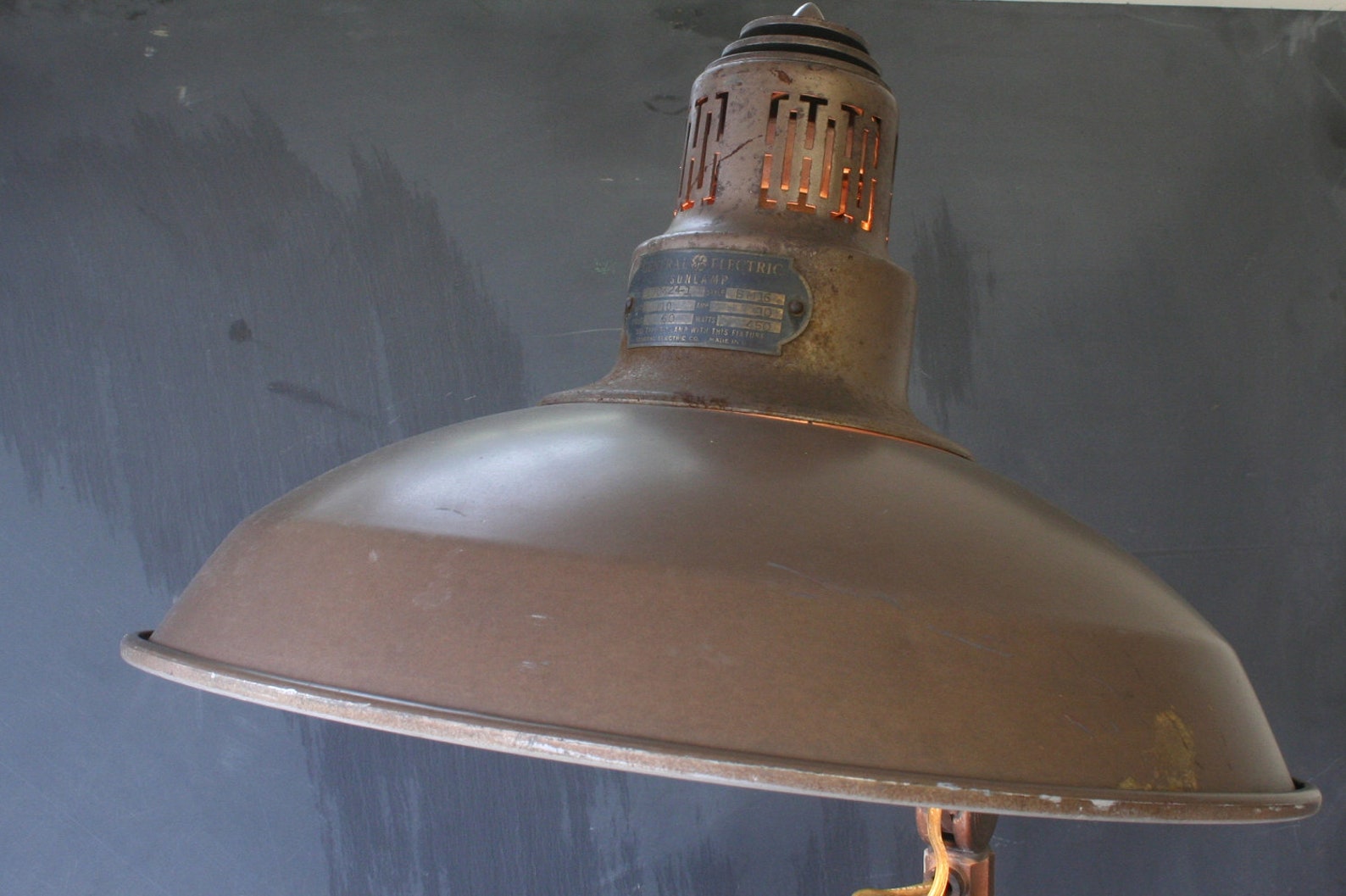 Vintage 1930s General Electric Sun Lamp Industrial Floor Etsy