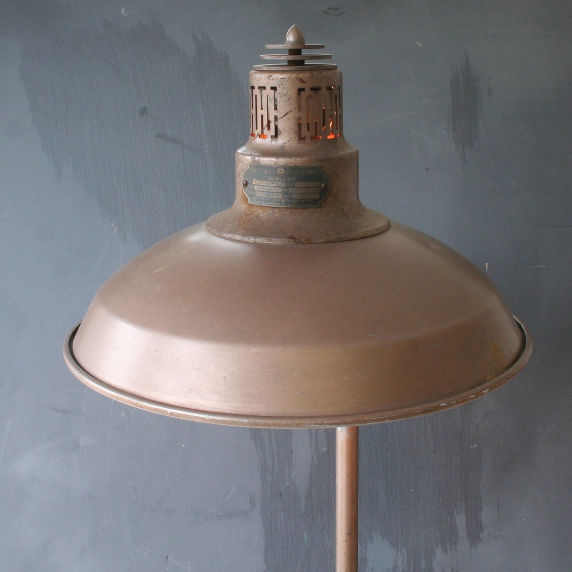 Vintage 1930s General Electric Sun Lamp Industrial Floor Etsy
