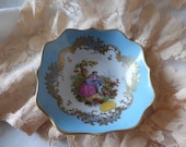 Vintage Limoges Porcelaine De France - Small Bowl - Fragonard