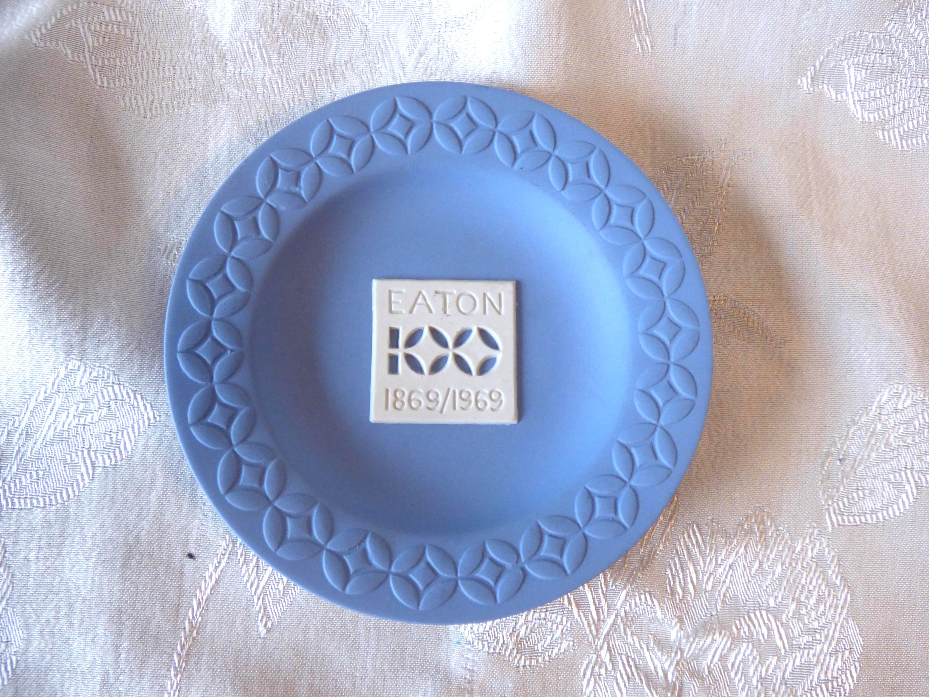 Eaton's 100 Year Anniversary Plate - Wedgwood - 1869-1969 - Etsy