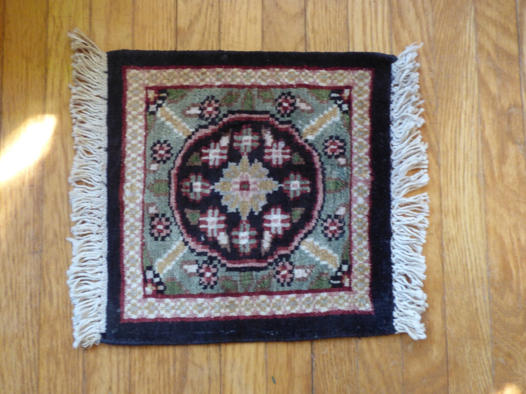Dresser Rug Chobi Tribal Hand Knotted Mini Rug - Dresser Mat - Doll House Rug - Etsy