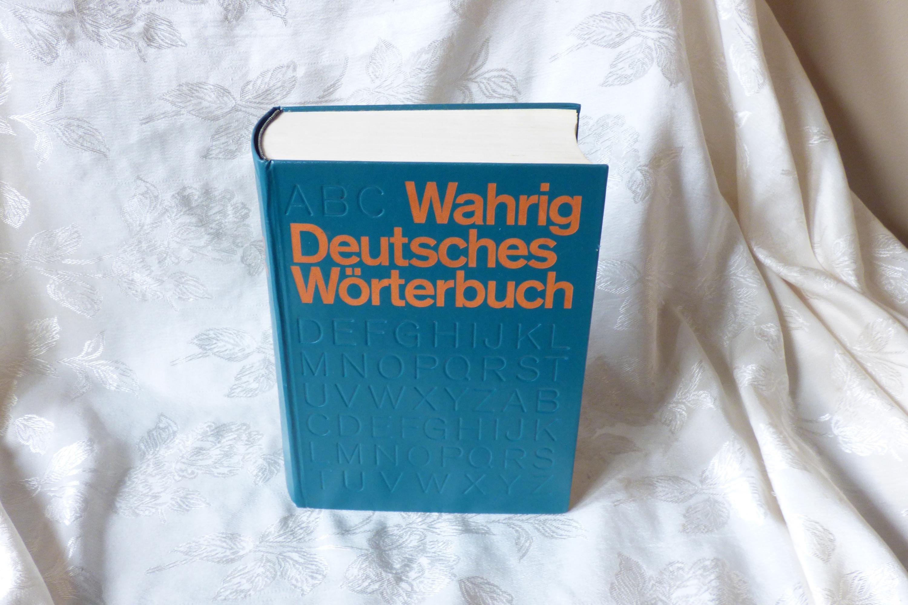 German Word Book - Dictionary - Wahrig Deutsches Worterbuch - Etsy