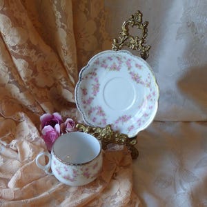 Antique MZ Czechoslovakia -  Bridal Rose - teacup