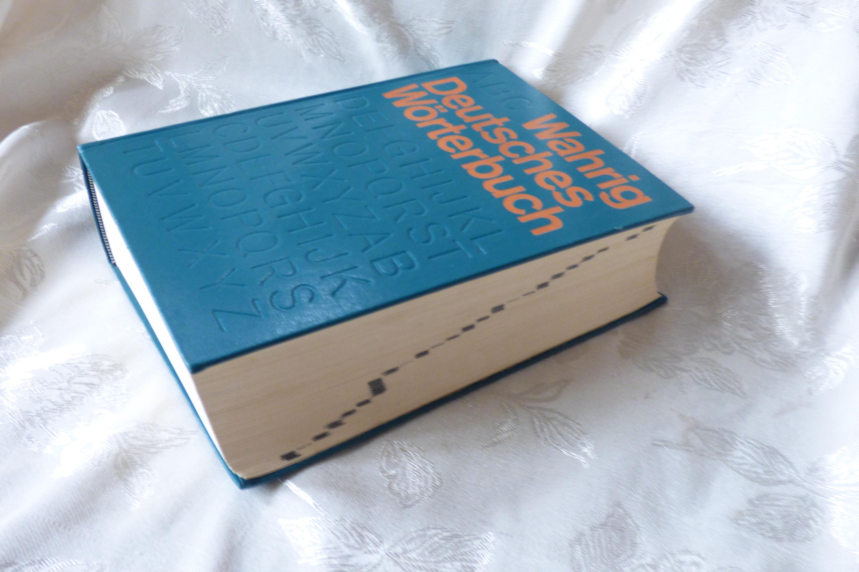 German Word Book - Dictionary - Wahrig Deutsches Worterbuch - Etsy