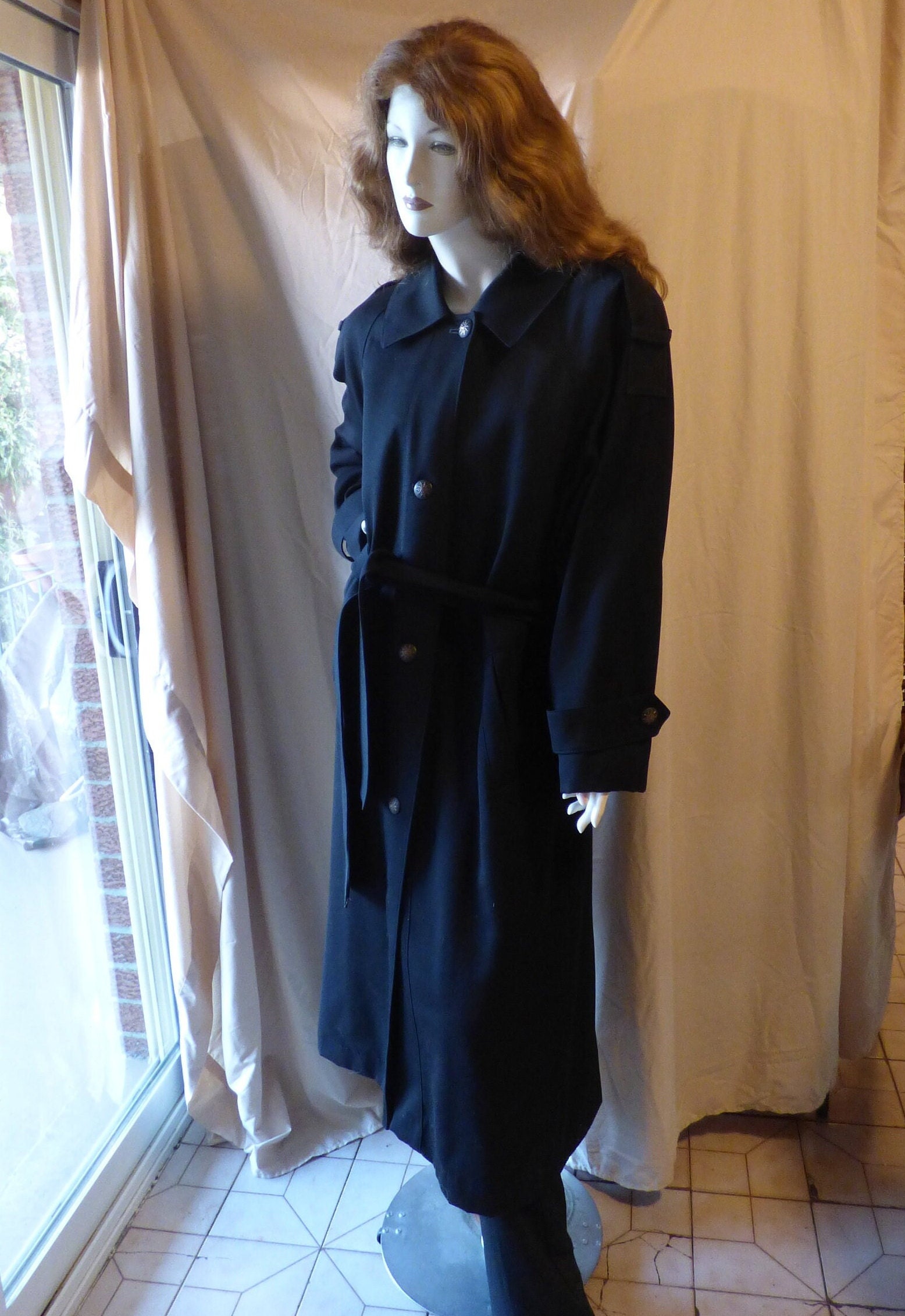sheller big check BISHU pure wool coat♡ Coat – shéller / シェリエ
