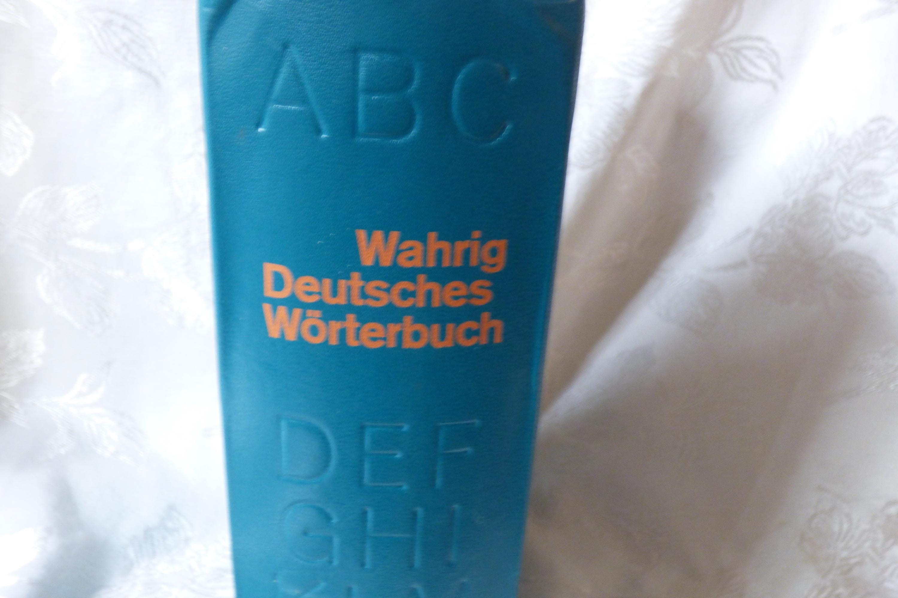 German Word Book - Dictionary - Wahrig Deutsches Worterbuch - Etsy