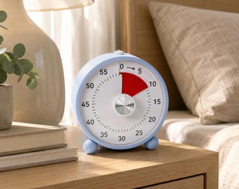 Visual Study Timer Focus Clock Task Timer Productivity Desk Clock