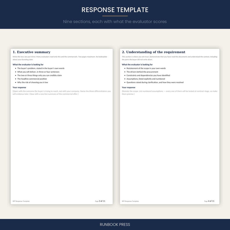 RFP Response Kit & Proposal Template | Presales Answer Library | Bid No Bid Scorecard | Compliance Matrix | Word Excel PDF Download image 3