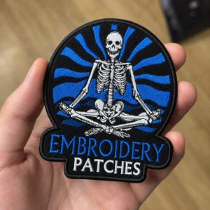 Custom Embroidered Patch, Free Shipping, Custom Made, For Parties & Events, Business Logo Patches