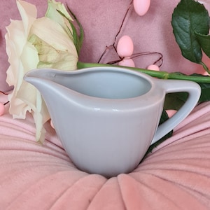 Vintage Crown Devon Art Deco &#39;Karen&#39; Sahne / Milchkännchen - Grau VGC