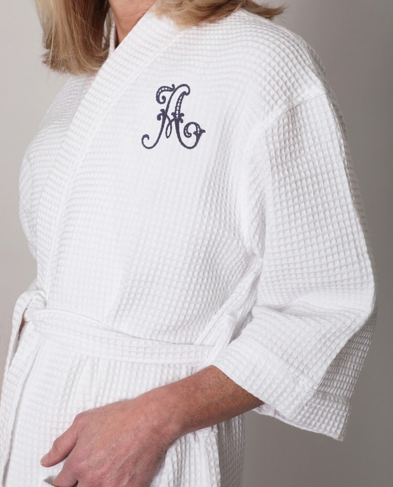 Premier Waffle Weave Robes Bridesmaid Robes Monogrammed Etsy