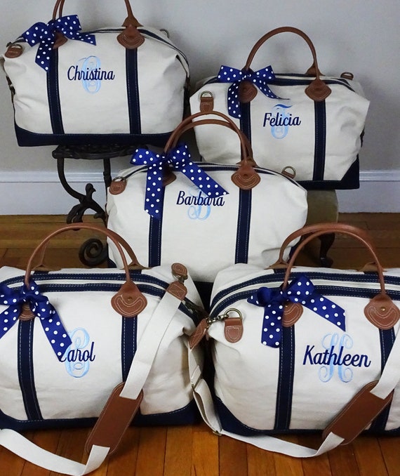 monogrammed weekend bolsa