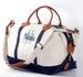 Overnight Bag Monogram Duffle Bag Weekender Bag Women Monogram Travel Bag Personalized Luggage  Canvas Weekender Bag Canvas Bags 
