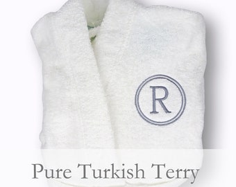 Cotton Terry Cloth Robes | Spa Robe | Turkish  Cotton Kimono Robe | Turkish Towel Robe | Hospital Robe | Terry Bathrobe | Maternity Robe