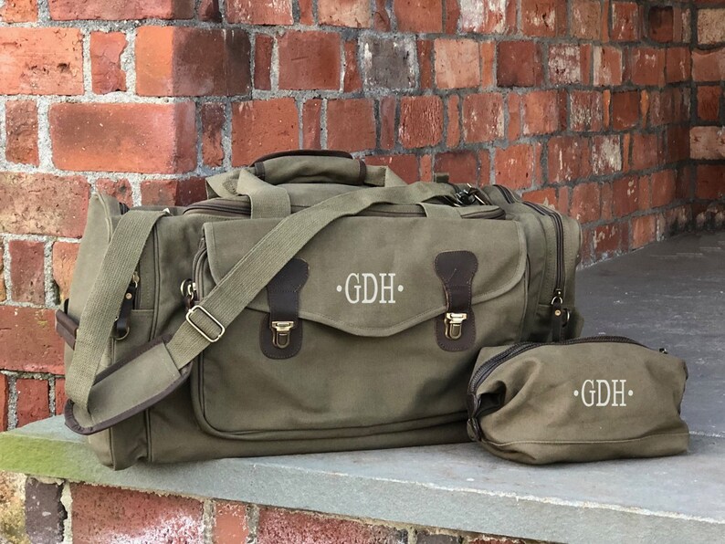 Groomsmen Gift Weekender Bags Duffel Bag Dopp Kit Duffle Bag Etsy