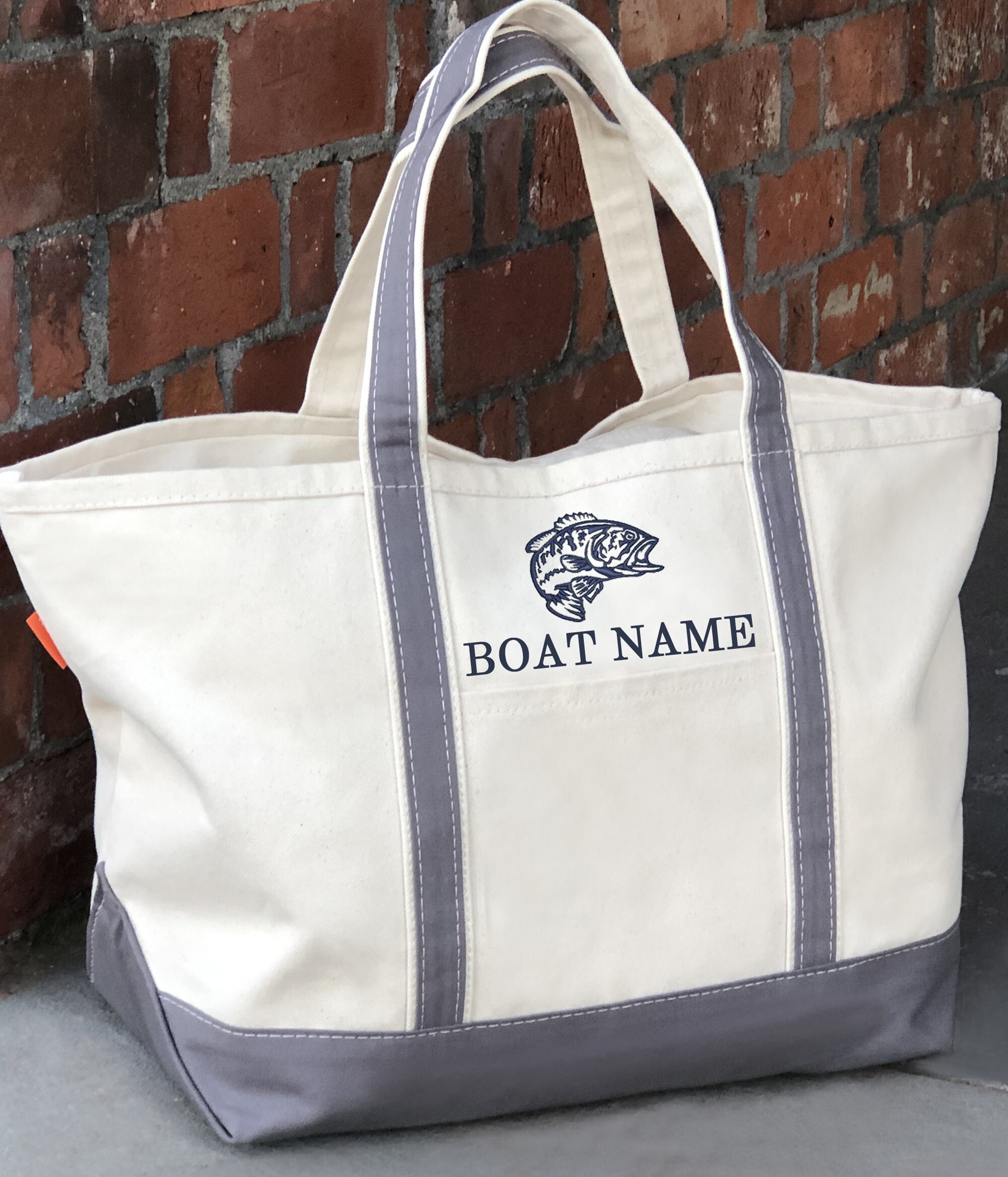 Personalized Boat Tote Boat Tote Bag School Tote Bag -  Finland
