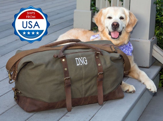 Weekend bag with initials Clearance