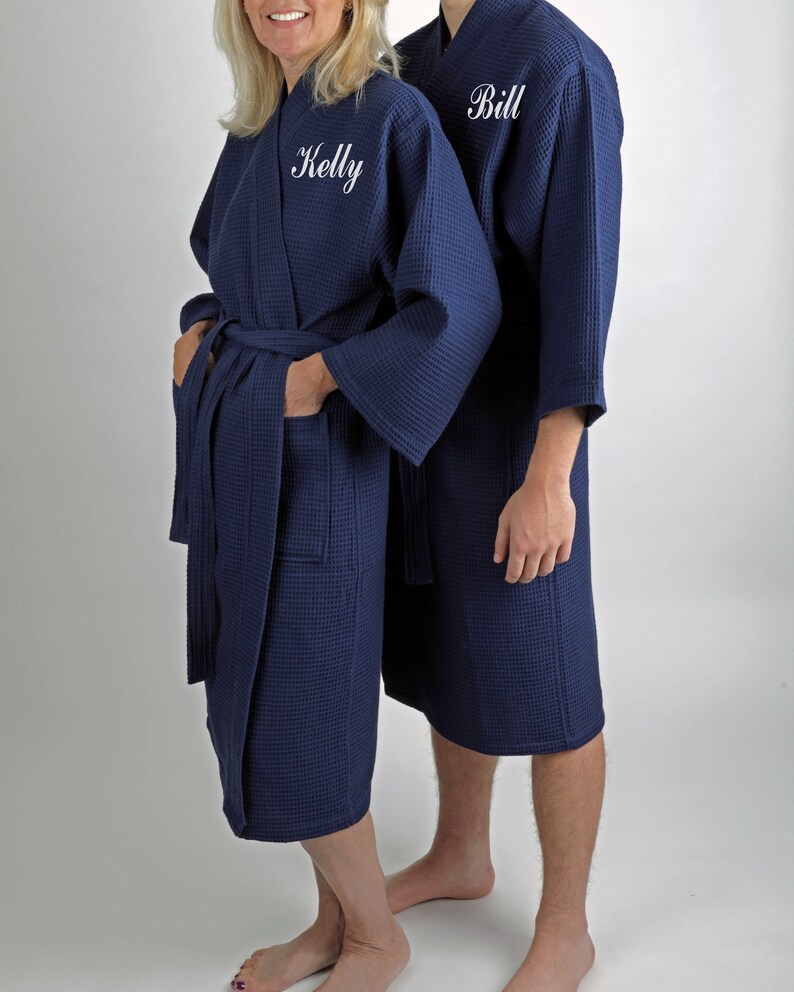 His and Her Robes Set of 2 Robes Wedding Gift Anniversary Gift Etsy