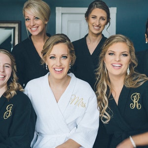 Mother of the Bride Gift From Daughter, Mother of Groom Gift For Mother of the Bride Robe, Bridesmaid Gifts Personalized, Plus Size Robes image 3