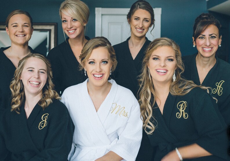 Mother of the Bride Gift From Daughter, Mother of Groom Gift For Mother of the Bride Robe, Bridesmaid Gifts Personalized, Plus Size Robes image 3