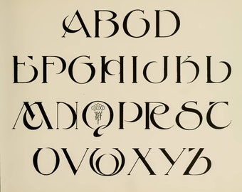 Calligraphy Alphabet Worksheets, Junk Journal Collage Sheets | Digital Download