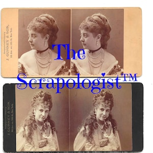 Vintage Cabinet Cards from the 1800s, Junk Journal Ephemera Kit, Journal Inserts | Digital Download