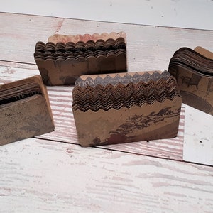 Vintage Style Kraft Mini File Folders for Junk Journals, Ephemera, Pockets, and Tuck Spots - Set of 12 Die Cuts