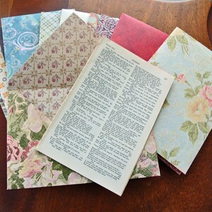 Vintage Shakespeare Book Pages in a Handmade Envelope, Great for Happy Mail and Swaps | Junk Journal Ephemera Lot