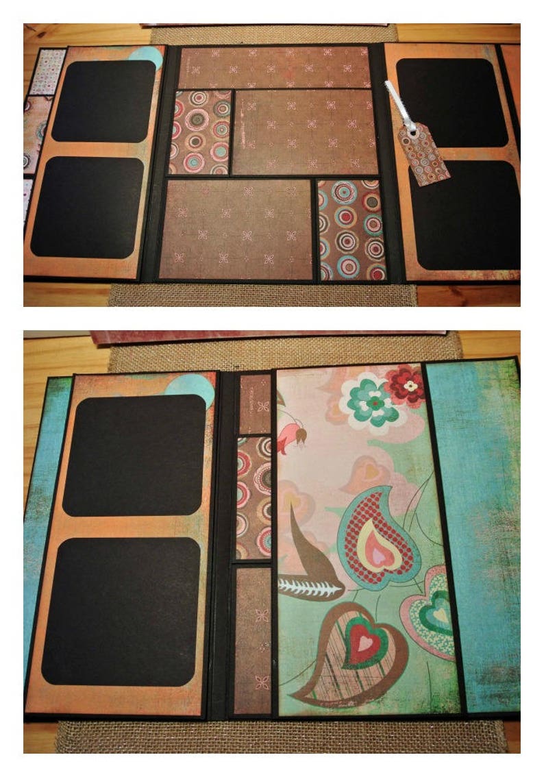 Scrapbook Kit Scrapbook Album Mini Album Kit You Decorate Etsy