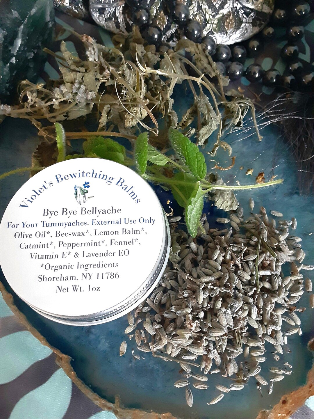 Bye Bye Bellyache Herbal Balm - Etsy