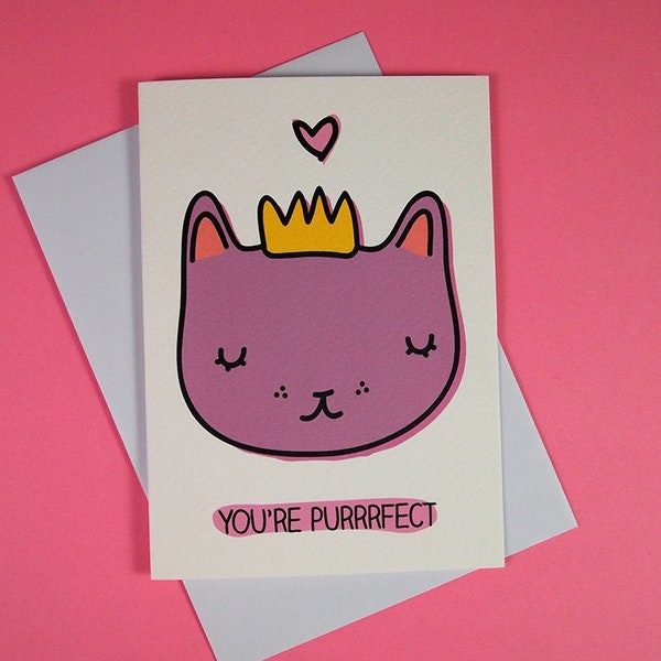 Carte Votre chat est parfait