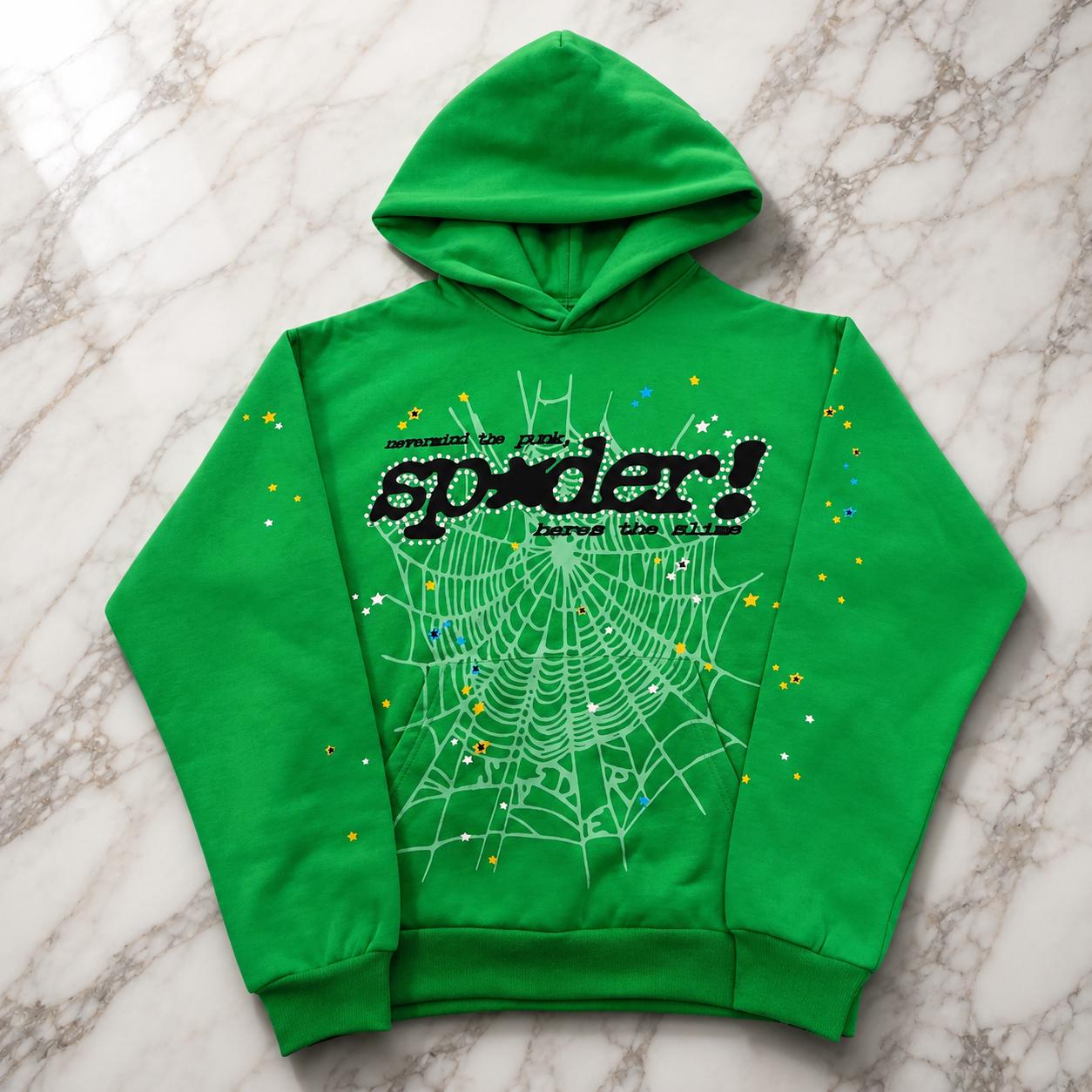 Sp5der hoodie black - Etsy 日本