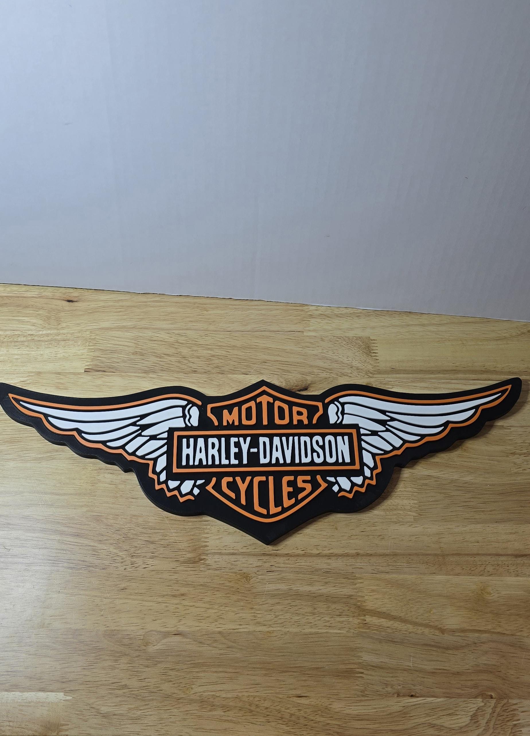 Harley Davidson Wing Logo - Etsy