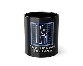 The Arcade Society Coffee Cup | Black Coffee Cup