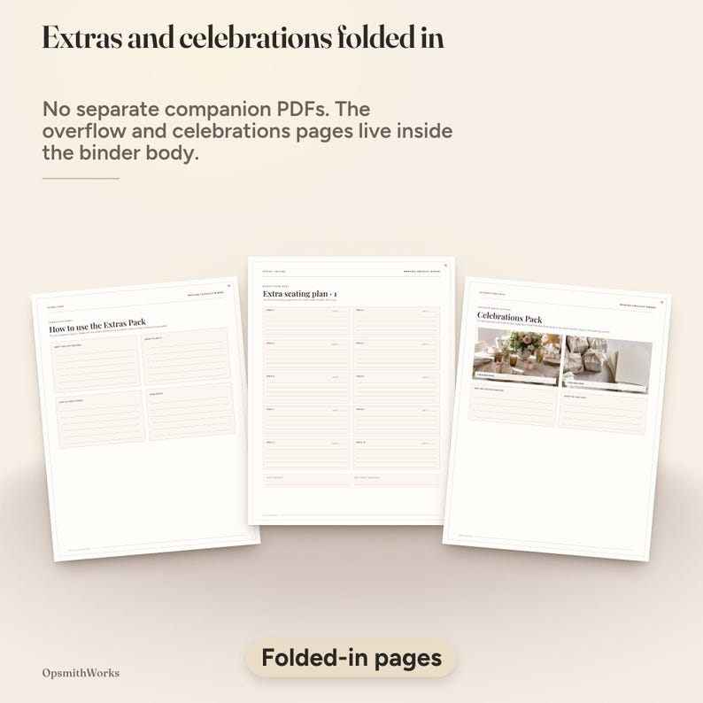 Wedding Checklist Printable — Complete Planning Checklist | Canva Template + Fillable PDF image 10
